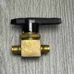 Whitey Swagelok B-43S4 Brass Ball Valve 1/4 Male Panel Mount Fitting. Fixed Price $29.99.