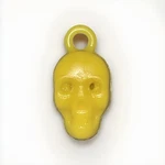 Vintage Cracker Jack Gumball Machine Prize Toy Charm Yellow Human Skull Premium. Fixed Price $10.00.
