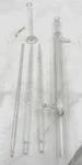 Vtg Fisher Glass Graduated Cylinder, Liebig Condenser, Pipettes. Fixed Price $50.11.