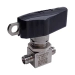 Swagelok SS-43GS4-LL 1-PIECE Ball Valve W/ Latch Lock, 1/4IN Tube, *no Nuts*. Fixed Price $55.00.
