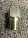Stainless Steel Fitting Cajon 1/2" To 3/8" Npt SS-8-RB-6. Fixed Price $15.00.