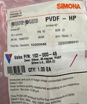 Simona 102.000.48 Pure-plus Pvdf-hp 45 Deg. Elbows 32MM. Fixed Price $22.49.