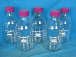 Five (5) 1000ML Vwr Media Storage Bottles With Screw Caps & Pour Rings. Fixed Price $54.95.