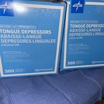 2X New Medline MDS202065 Non Sterile Wooden Tongue Depressors 5.5" 500 Count. Fixed Price $40.00.