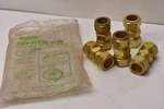 Hoke Gyrolok 1/2" Brass Flareless Tube Fittings 12U Lot Of 5. Fixed Price $27.99.