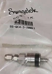 1/8" Tube Fitting Black Key Quick Connect W/valve Swagelok SS-QC4-D-200K1. Fixed Price $20.80.