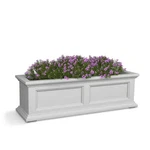 Fairfield 36 In. 11 Self-watering White Polyethylene Window Box. Fixed Price $89.64.