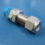 Swagelok SS-600-11-6 Qty Of 5 Per Lot Bulkhead Male Connector, 3/8" Tube : Od. Fixed Price $75.00.