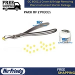 Gc 800111 Crown & Bridge Removing Pliers Instrument Starter Package. Fixed Price $125.00.