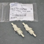 (2) Nalgene Valved Quick Disconnects 6177-0250, 1/4 Hose Barb, Polypropylene. Fixed Price $39.95.