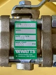 Watts Contromatics B-6800 LFB6800 3/4 Npt Ball Valve 600 Cwp 450*F Max New!. Fixed Price $49.99.