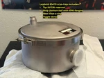 Leybold 85419 LN2 Cryo Trap KF40 Flanges High-vacuum-jacketed Dewar Chamber Uhv. Fixed Price $1492.00.