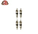 Alta Bicycle Steel Core Chrome For Schrader/american Valves (sold By 4). Fixed Price $7.98.