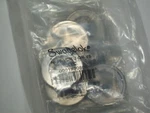 10- Swagelok Nickel Unplated Gaskets W/retainers, NI-16-VCR-2-GR-VS. Fixed Price $69.89.