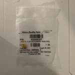 Waters Floating Flanged Wash Seal P/n 425000307 -acquity Solvent Manager. Fixed Price $54.99.