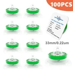 100PCS Lab Pes Sterile Syringe Filter 33MM Diameter 0.22 Pore Size Hydrophilic. Fixed Price $13.99.