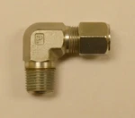 New Parker 1/2" Flareless X Npt Steel Ferulok 8-8 Cbu Male Elbow, Nos.. Fixed Price $10.50.