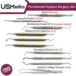 Goldman Fox Knives Orban Posterior Interproximal Tissue Periodontal Dental Lab. Fixed Price $49.99.