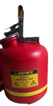 Justrite 14755 Safety Disposal Can Hinged Lid Gal For Medical & Dental Labs. Fixed Price $157.00.