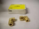 Lot Of 5 Parker Female Elbow For Metric Tube 6FEL2N. Fixed Price $14.99.