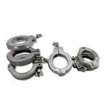 Lot Of 6 KF50 Vacuum Flange Wing Nut Clamps Hps & Key High Products. Fixed Price $39.89.