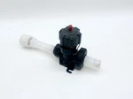 Entegris 8PM-12P Dymak Manually Operated Pinch Valve W/leak Detection Option 3/4. Fixed Price $118.00.