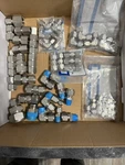 Qty 57 Swagelok Mixed Lot Stainless Steel Tube Fittings 1/4" 1/2" 3/8" 3/4. Fixed Price $300.00.