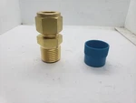 Swagelok B-810-1-8 Brass Straight Male Connector 1/2" Tube Od Mnpt, Nnb. Fixed Price $13.96.