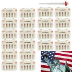 5-100PACKS Yabangbang Dental Fiber Post Resin Screw Thread Quartz Drills Box Red. Fixed Price $128.61.