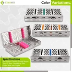 Cynamed Instrument Sterilization Cassette Detachable Tray Box With Holding Clamp. Fixed Price $39.99.