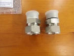 (2) Parker 16M1SC16-316 Tub Fitting Male Connector Sae Straight Thread. Fixed Price $60.00.
