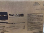 (case Of 500) Pdi H04082 Super Sani-cloth Surface Disinfectant, Exp 03/2023. Fixed Price $59.80.