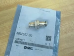 Smc KQG2E07-00 Bulkhead Union KQG2E0700. Fixed Price $39.44.