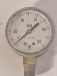 Ametek / Usg Pressure Gauge 0-100 Psi. Fixed Price $5.00.