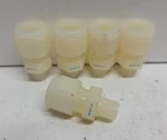 Lot Of 5 New No Box! Swagelok 3/8" Tube 1/8" Mnpt Teflon Connectors NY-600-1-2. Fixed Price $44.95.