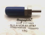 Swagelok 6LV-4-VCR-61-4TB7 Face Seal Fitting Tube Bw Bh Connector X 1/4". Fixed Price $75.00.