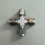 New 5 Piece Pack SS-200-4 Swagelok Equiv. To Tube Fitting 1/8 In. Union Cross. Fixed Price $220.00.