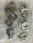 Lot 10X Mks 100312905, Vacuum Flange Clamp, NW40 Size Iso-kf, Aluminum. Fixed Price $65.00.