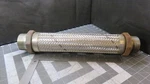 MB-304 High Temp Braided Flexible Hose 2"NPT 12" Live Length 16"OAL 321-A 150. Fixed Price $95.10.