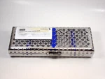 Hu Friedy Exam Instrument Blue Cassette 3" 8" 1.25" IMN6058. Fixed Price $158.00.