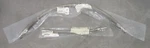 C195610 Lot Swagelok 1/2" Tube Adapter Hoses (SS-8BHT-12 + SS-XT8TA8TA8-30). Fixed Price $100.00.