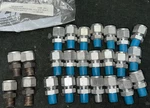 Swagelok (lot Of 25) 1/2" Tube X 1/4" Npt Elbow Carbon Steel Fittings S-810-1-4. Fixed Price $250.00.