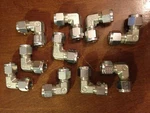 10PC Parker 6-6EBZS X 3/8" 90 Degree Elbow Fitting Swagelok S600-9 Douglas. Fixed Price $5.00.