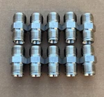 Lot Of 10: 3/8" Swagelok Stainless Steel Fittings SS-600-6 No Nuts/ferrules. Fixed Price $39.99.