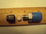 2-4 FH4BZ-SS Parker 1/8"X1/4" Mnpt Bored-thru Thermocouple Male Connector 316NEW. Fixed Price $13.00.