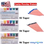 60/120 Pc Easyinsmile Dental Gutta Percha Points ENDO.02/.04/.06 15#-80#. Fixed Price $10.87.