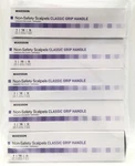 Mckesson 16-63811 Non-safety Scalpels Classic Grip Handle Box Of 10 Lot 5. Fixed Price $50.00.