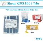 Sirona Xios Plus All Sensors Intraoral Dental Holder Tabs Red, Blue 50/BX. Fixed Price $46.95.