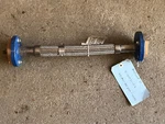 Crane Resistoflex Flanged Stainless Braided Flared Thru Hose Ptfe Lined /17.5". Fixed Price $124.97.