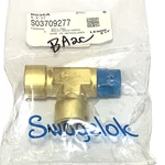 Swagelok B-8-ST Brass Pipe Fitting Street Tee. 1/2 In. Female Npt X. Fixed Price $25.01.